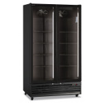 Armadio Frigo Refrigerato ventilato 2 porte battente Modello ICOOL110BLACK