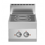 Cucina elettrica a infrarossi 2 zone MDLR Modello F7040PVET