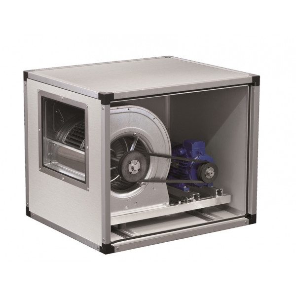 Ventilatore centrifugo cassonato in acciaio inox Modello ECT 15/11 A2 Portata 7000 m³/h RPM 1140