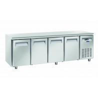 Tavolo Refrigerato Ventilato TROPICALIZZATO con Porte autochidenti Modello QR4100SG
