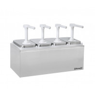 Dosatore per salse quadruplo CLN Modello CPSN42L