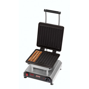 Piastra per Waffel con piastra per 10 churros da 20x120x16 mm Modello THERMOCOOK 1 + W-TC-CHURROS