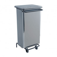 Contenitore mobile a pedale in inox - Pattumiera MDL acciaio satinato CONTINOX Modello 790644