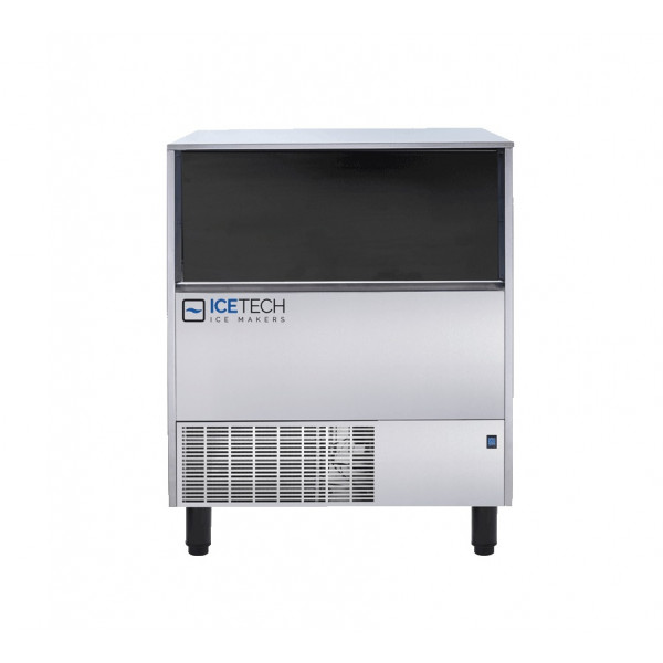 Fabbricatore di ghiaccio a cubetto cavo Deposito 50 Kg Produzione nelle 24 ore 122 Kg Modello PS122
