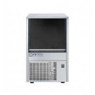 Fabbricatore di ghiaccio a cubetto cavo Deposito 12 Kg Produzione nelle 24 ore 22 Kg Modello PS22PLUS