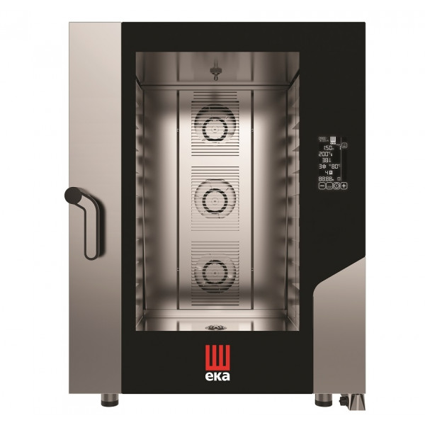 Forno elettrico a convezione con vapore per panetteria e pasticceria Modello MKF1064BM Comandi Elettronici Capacità n.10 teglie cm 60x 40 Potenza Kw 15.4
