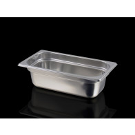BACINELLA ACCIAIO INOX A TENUTA PER SOTTOVUOTO 1/3 gastronorm Modello VAC13100B