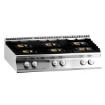 Cucina a gas MDLR 6 fuochi Modello CL90120PCGBT