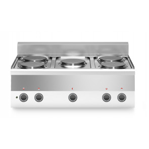 Cucina elettrica 5 piastre potenziate MDLR Modello F6090PCET