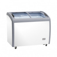 Congelatore a pozzetto Coperchi vetrati scorrevoli Modello AX400CFG DOPPIA TEMPERATURA 4 CESTELLI