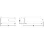 Piastra Induzione Modello IH35X2 Potenza 3500 Watt Superficie utile mm 308x558