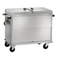Carrello termico armadiato bagnomaria Modello CT1770