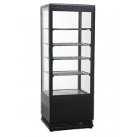 Armadio Refrigerato ventilato\espositore bibite Modello VRN98NERA Porta a vetro
