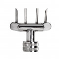 Beccuccio punta quadrupla - beccuccio singolo ø 6x35 mm Modello F3042 PAVONI