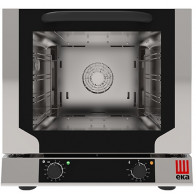 Forno elettrico a convezione Modello EKF423NP ventilato per pasticceria , gastronomia, panetteria Capacità N° 4 teglie (429x345 mm) Potenza Kw 2,8 Apertura a ribalta