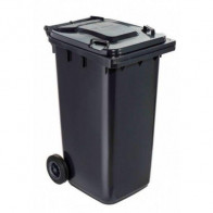 Bidone per rifiuti da esterno in polietilene ad alta densita HDPE con protezione anti UV MDL Colore GRIGIO Modello 766620