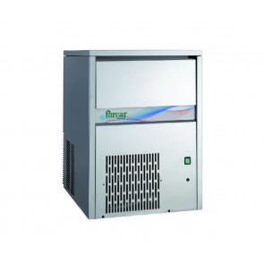 Fabbricatore di Ghiaccio a cubetto pieno Deposito 15 kg Produzione nelle 24h 40 Kg Modello GH40 A-W