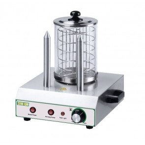 Macchina Per Hot Dog Modello YKK02a Potenza 440 W N. 2 punzoni scaldapane