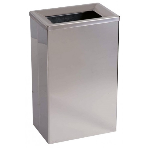 Gettacarte MDL in acciaio inox  brillante o satinato  da 25 LT Modello BOB 773001