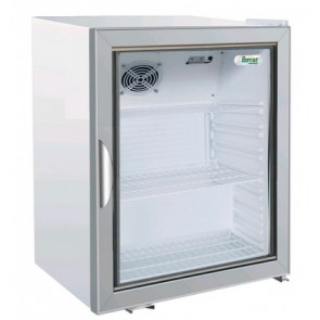 Armadio frigo refrigerato snack Modello G-SC100G in lamiera verniciata Statico N.1 porta a vetro