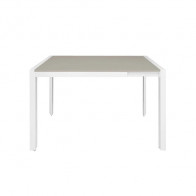 Tavolo da interno TESR Struttura in metallo verniciato, piano allungabile in MDF laccato Modello 1457-65DT VARI COLORI