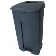Contenitore mobile a pedale in plastica CONTIPLAST 120L MDL Colore Grigio Modello 102530