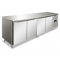 Tavolo refrigerato ventilato Modello SNACK4100TNF Quattro porte
