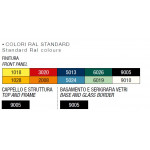 Vetrina refrigerata con porte scorrevoli frontali Modello EVOKL2PORTE90