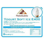 Preparato già aromatizzato in polvere per Gelato Soft/Yogurt/400 senza grassi idrogenati Buste da gr 1000 in cartoni da 15 buste Modello 46