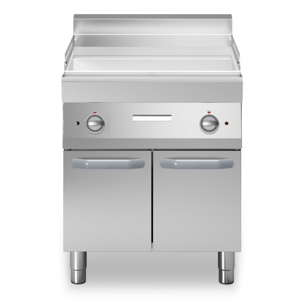 Fry trop elettrico Piastra liscia cromata MDLR Armadio con porte Modello F7070FTECLP