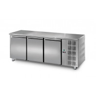 Tavolo Refrigerato tre porte Modello TF03MIDGN In acciaio inox