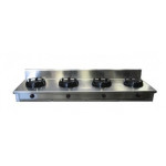 Cucina wok CI N.3 fuochi Potenza bruciatori a scelta Modello RisCu051