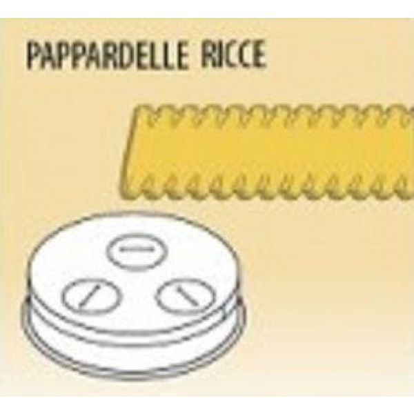Trafila Pappardelle ricce per macchina della pasta MPF4 e PF40E