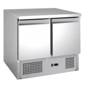 Saladette Refrigerata Statica ForCold Modello G-S901-FC per sandwich in acciaio inox AISI 201 statica Gastronorm 1/1