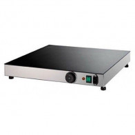 Piano riscaldato piano caldo per pizza vetro temperato TP Potenza 400 W Modello EPC50V