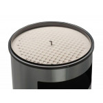 Posacenere gettacarte a colonna MDL in Acciaio inox brillante Modello 790610