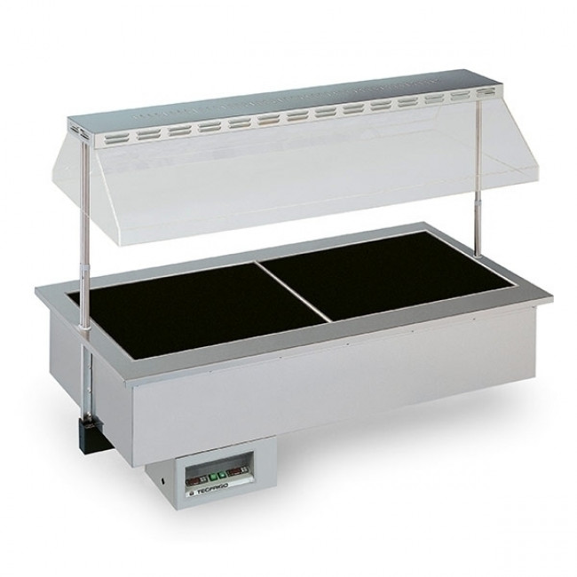 TMK - Piastra di copertura per piano cottura in vetroceramica, 2 x 40 x 52 cm, induzione universale per piani cottura protezione antispruzzo, tagliere in vetro temperato, rose frutta bocca