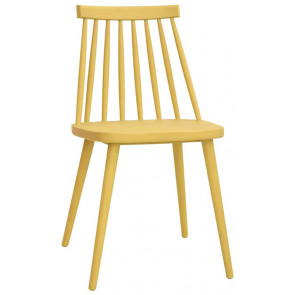 Sedia da esterno TESR Struttura in polipropilene Modello 1480-XH3 GIALLO