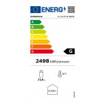 Armadio Frigo Refrigerato ventilato 2 porte con cassonetto retroilluminato Modello CL113TCSLWHITE