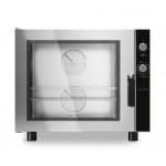 Forno elettrico a convezione con umidificatore elettromeccanico MDLR per pasticceria Apertura a bandiera Modello BEU664