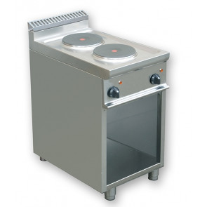 Cucina elettrica due Piastre CI Modello RisCu006 Potenza 5,2 kW