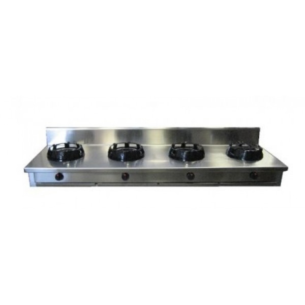 Cucina wok CI N.3 fuochi Potenza bruciatori a scelta Modello RisCu051