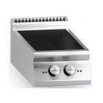 Cucina elettrica a induzione MDLR 2 zone di cottura Ø 280 mm Modello CL9040INDT