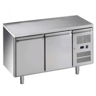 Tavolo congelatore due porte in acciaio inox 201 GN 1/1 Modello M-GN2100BT-FC MONOBLOCCO
