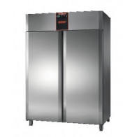 Armadio Frigo Refrigerato In acciaio inox GN2/1 Modello AF14PKMBT Monoblocco temperatura negativa due porte