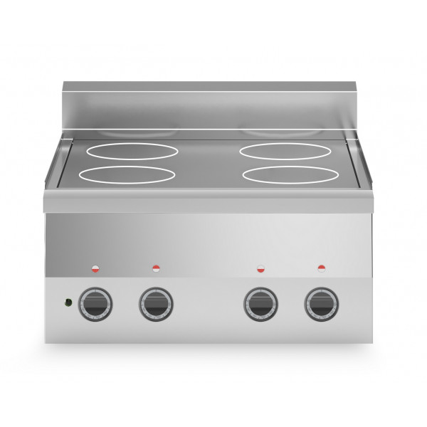 Cucina elettrica a infrarossi 4 zone di cottura MDLR Modello F6060PVET