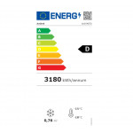 Armadio Frigo Refrigerato tropicalizzato in acciaio inox Modello AK654BTG porta a vetro