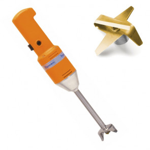 Minimixer frullatore ad immersione Dynamic monoblocco capacità da 1 a 12 litri fino a 20 coperti copleto di coltello emulsionatore e variatore di velocità Modello MD95EVV
