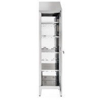 Armadio Portaoggetti in acciaio inox 430 IXP n.1 anta a battente profondità anta cm 50 Modello S5069403430