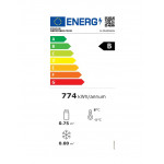 Armadio Frigo Refrigerato in acciaio inox Statico Modello G-ER400GSS